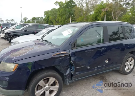 2016 Jeep Compass Sport из США, поврежденный, VIN 1C4NJCBA5GD641089